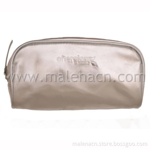 1PC Silver Cosmetic Bag/Make up Bag with Zipper (1051584416)